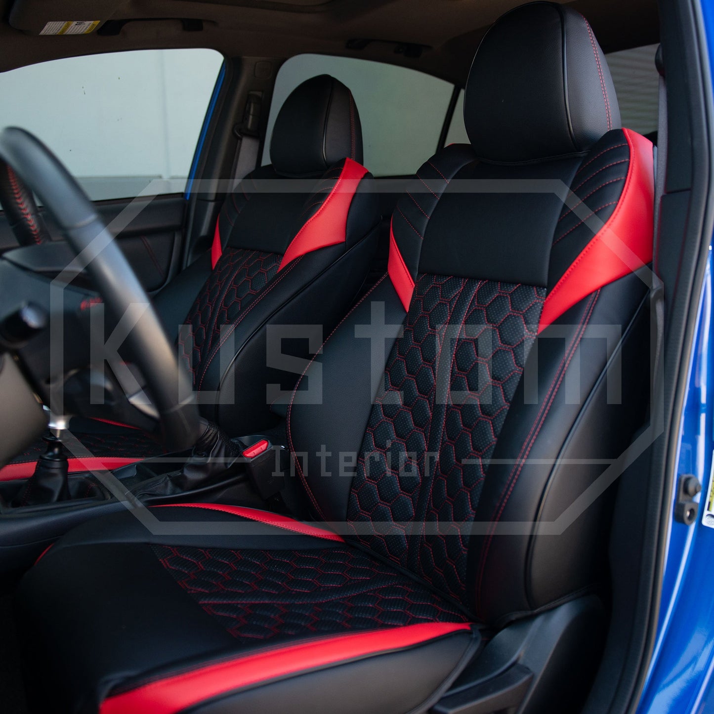 Extreme Online Store 15-21 Subaru WRX/STI Custom Leather Seat Covers