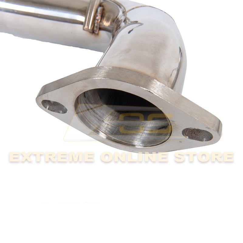 Extreme Online Store 15-21 WRX / STi Axle Back Quad Burnt Tips Exhaust