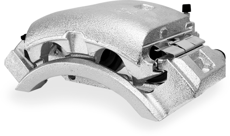 R1 Concepts [15-25 WRX] Rear Right Brake Caliper - Silver Zinc Coated, rncCAL-13642