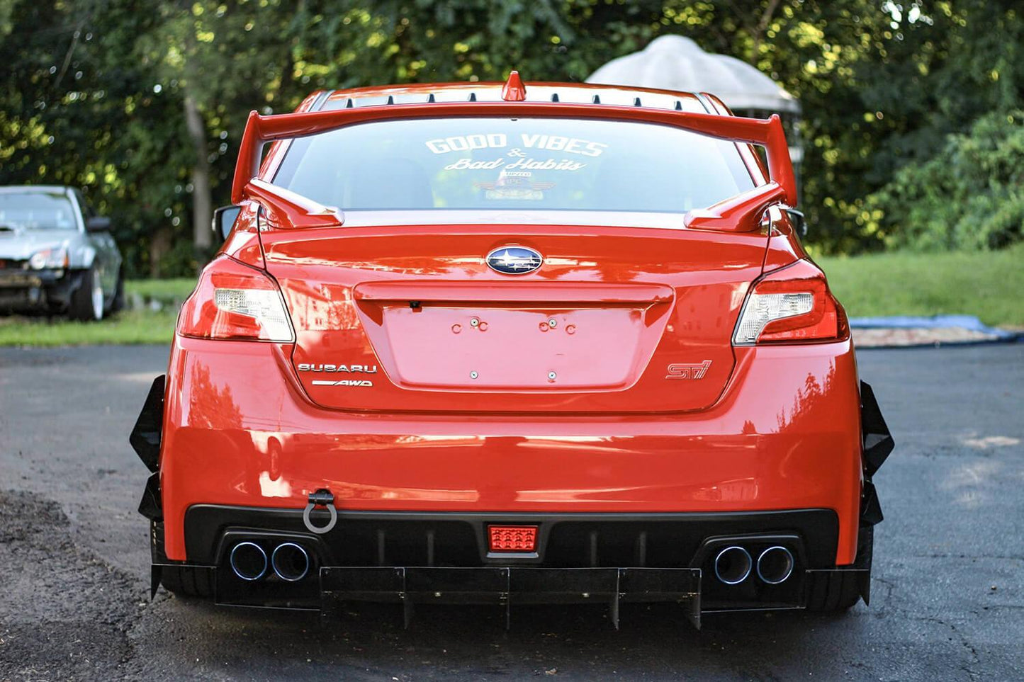 AeroflowDynamics 2015-2021 Subaru Wrx/Sti Rear Bumper Canards V1