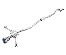 AWE Tuning [17-20 Civic Si] Touring Edition Dual Exhaust with Front Pipe - Vapor Blue, AWE3015-39122