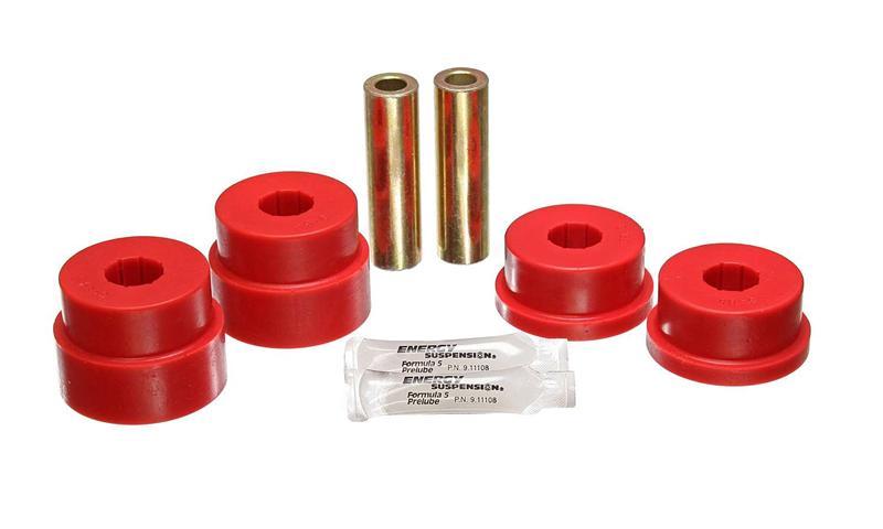 Energy Suspension [01-05 Civic, 02-05 Civic Si] Rear Trailing Arm Bushing Set - Black Polyurethane, Part Number 16.3118G