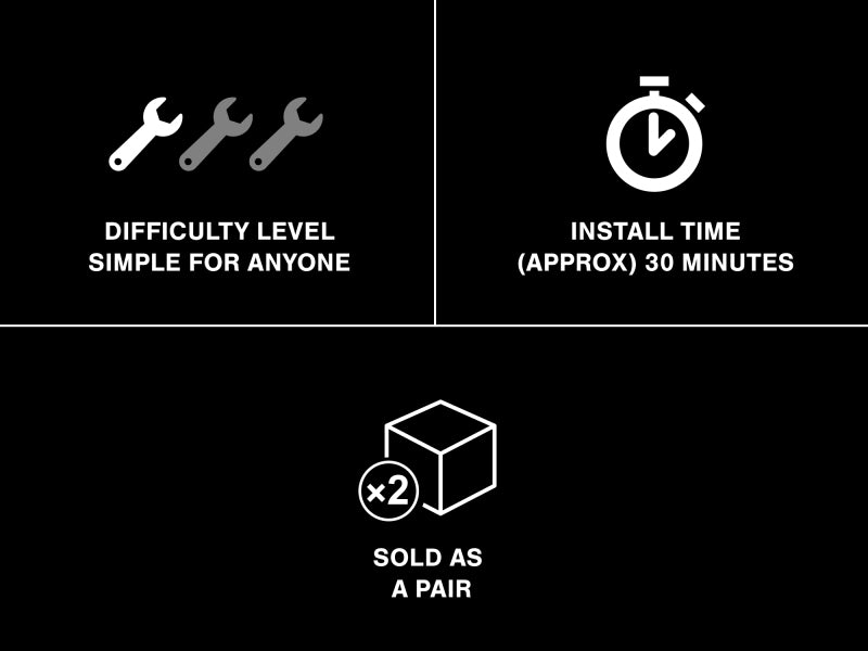 Raxiom 10-12 Ford Mustang Vector V2 LED Tail Lights - Gloss Black Housing | Clear Lens