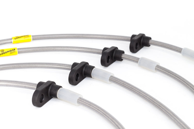 Goodridge [99-00 Civic Si] G-Stop Stainless Steel Brake Line Kit - Silver