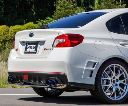 HKS [14-21 WRX STI] Super Turbo Muffler Cat-Back Exhaust - Part Number 31029-AF013