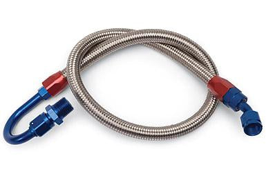 Russell Performance [92-95 Civic EX / 99-00 Civic Si / 94-01 Integra] Fuel Hose Kit - Stainless Steel Braided