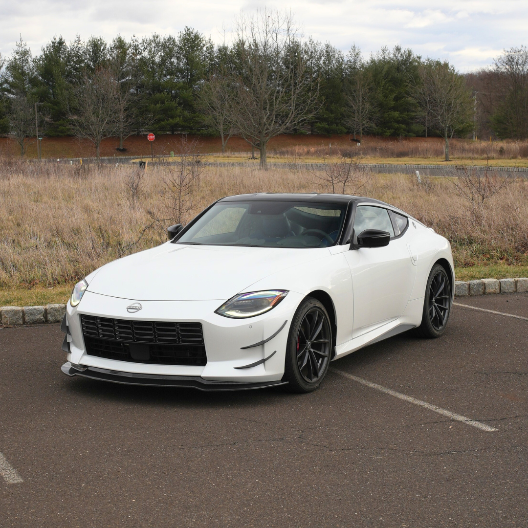 JDMuscle 23-24 Nissan Z Carbon Fiber Front Lip V1