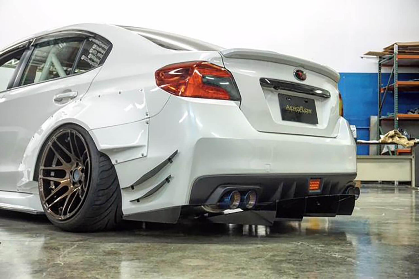 AeroflowDynamics 2015 - 2021 Subaru Wrx/Sti Rear Diffuser V3