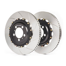 GiroDisc [15-21 Civic Type R FK8] Slotted Rear Rotors - Natural Finish