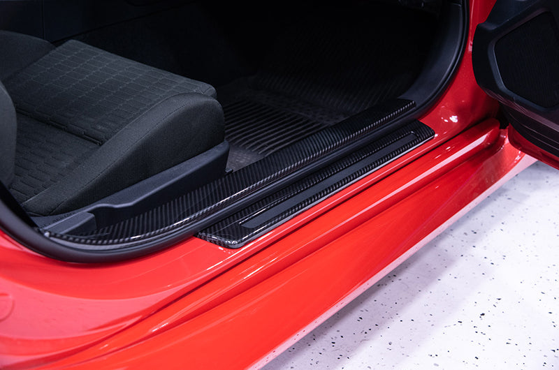 OLM 2022+ BRZ/86 LE Dry Carbon Fiber Rear Door Step Guard | A.70249.1