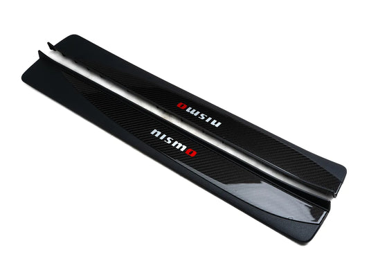 NISMO 2023+ Nissan Z Carbon Fiber Door Sill Kick Plates | 76950-RNZ40