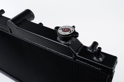 CSF [08-21 WRX/STI] 1-Row 31mm High-Performance Aluminum Radiator - Black