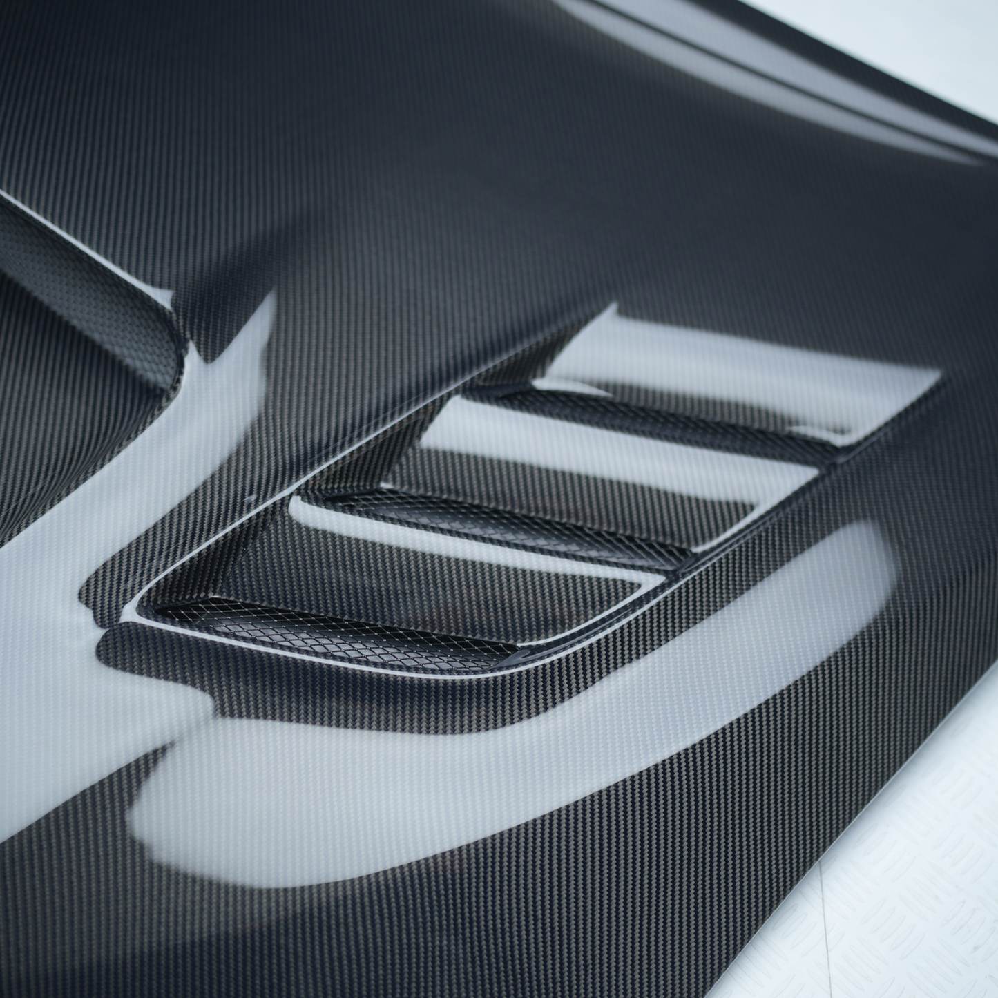 JDMuscle [15-21 WRX/STI] Carbon Fiber Hood V2 w/ Heat Extract