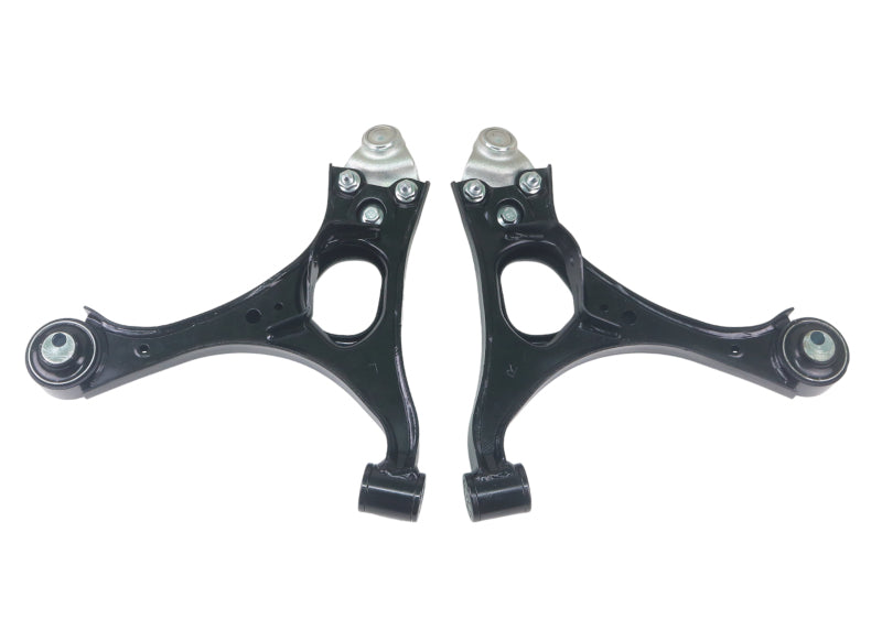 Whiteline [06-11 Civic] Front Lower Control Arm Assembly - Black