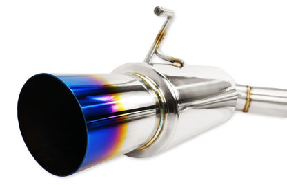 ISR Performance [09-20 370Z] GT Single Exhaust - Burnt Tip, Part Number IS-GT-370Z-BT