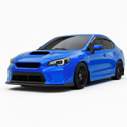 JDMuscle [18-21 WRX/STI] Fog Light Covers -  Paint Matched / Gloss Black