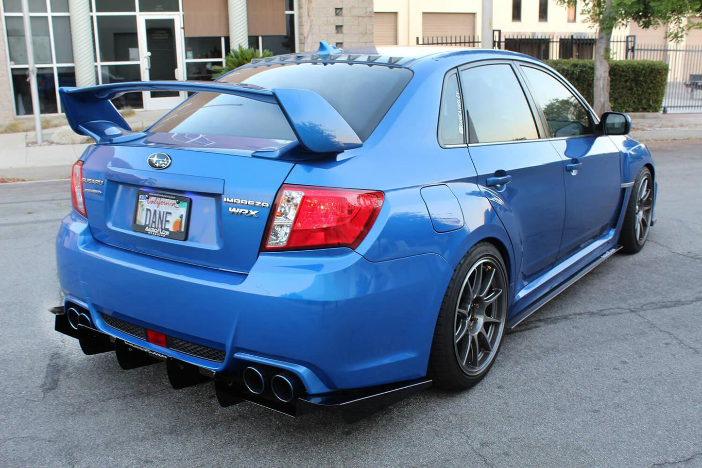 AeroflowDynamics 2011-2014 Subaru WRX/STI Rear Diffuser (Sedan V1)