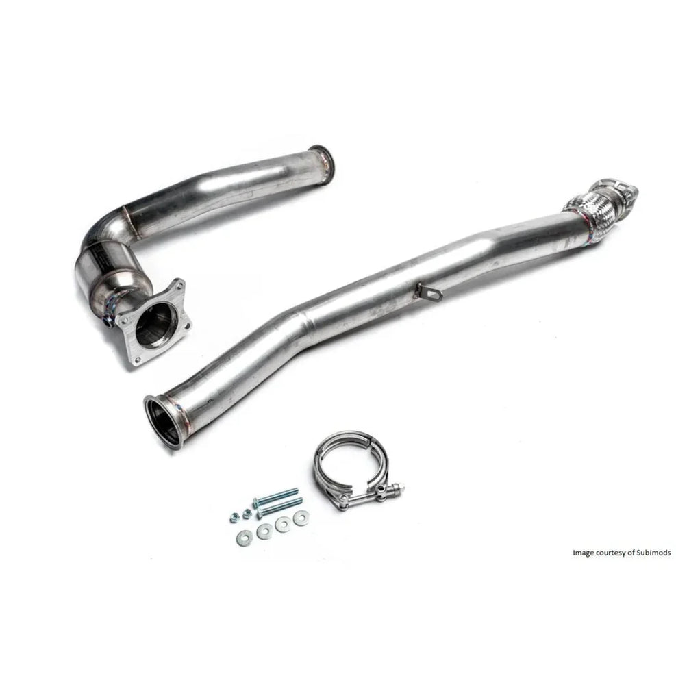 ETS [15-21 WRX MT] GESI CATTED J-PIPE/DOWN PIPE
