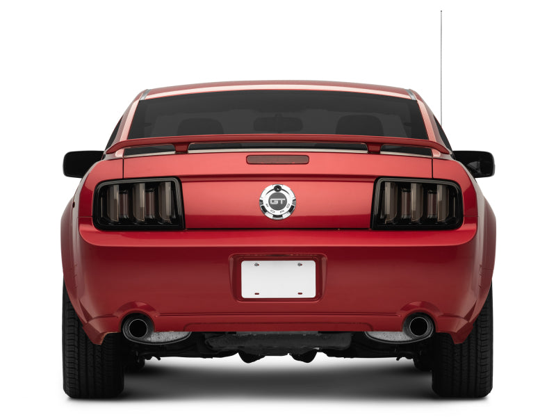 Raxiom 05-09 Ford Mustang Vector V2 LED Tail Lights- Black Housing | Smoked Lens
