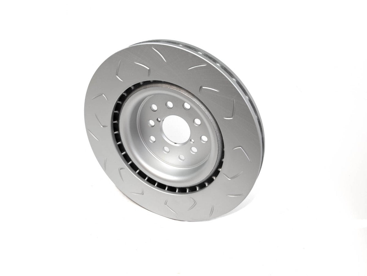 [18 - 21 STI] FactionFab Slotted Front Rotor V2 Dual Drilled 5x100/114 - JDMuscleBrake RotorsFFA1.10296.1