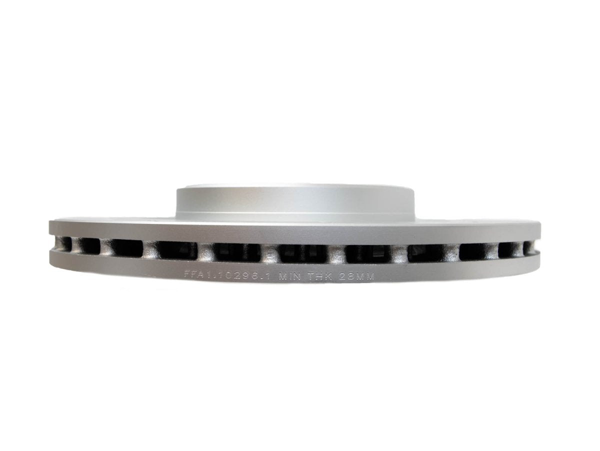 [18 - 21 STI] FactionFab Slotted Front Rotor V2 Dual Drilled 5x100/114 - JDMuscleBrake RotorsFFA1.10296.1