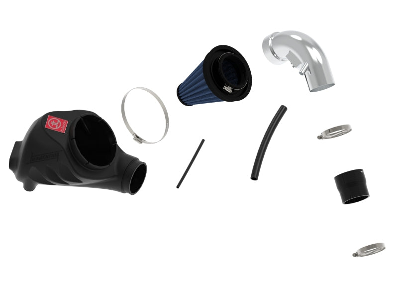 aFe Takeda [12-15 Civic Si] Momentum Sealed Cold Air Intake System - Polished, Pro 5R - TM-1018P-R