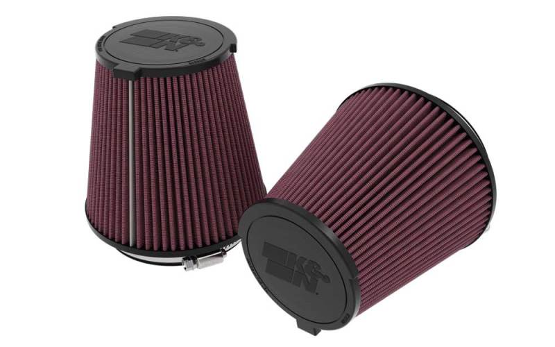 K&N 2024 Ford Mustang / GT 5.0L V8 Drop-In Replacement Air Filter | Pair