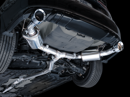 AWE Tuning [22-26 Civic Si/Integra] Touring Edition Catback Exhaust - Dual Chrome Silver Tips - Part AWE3015-32331