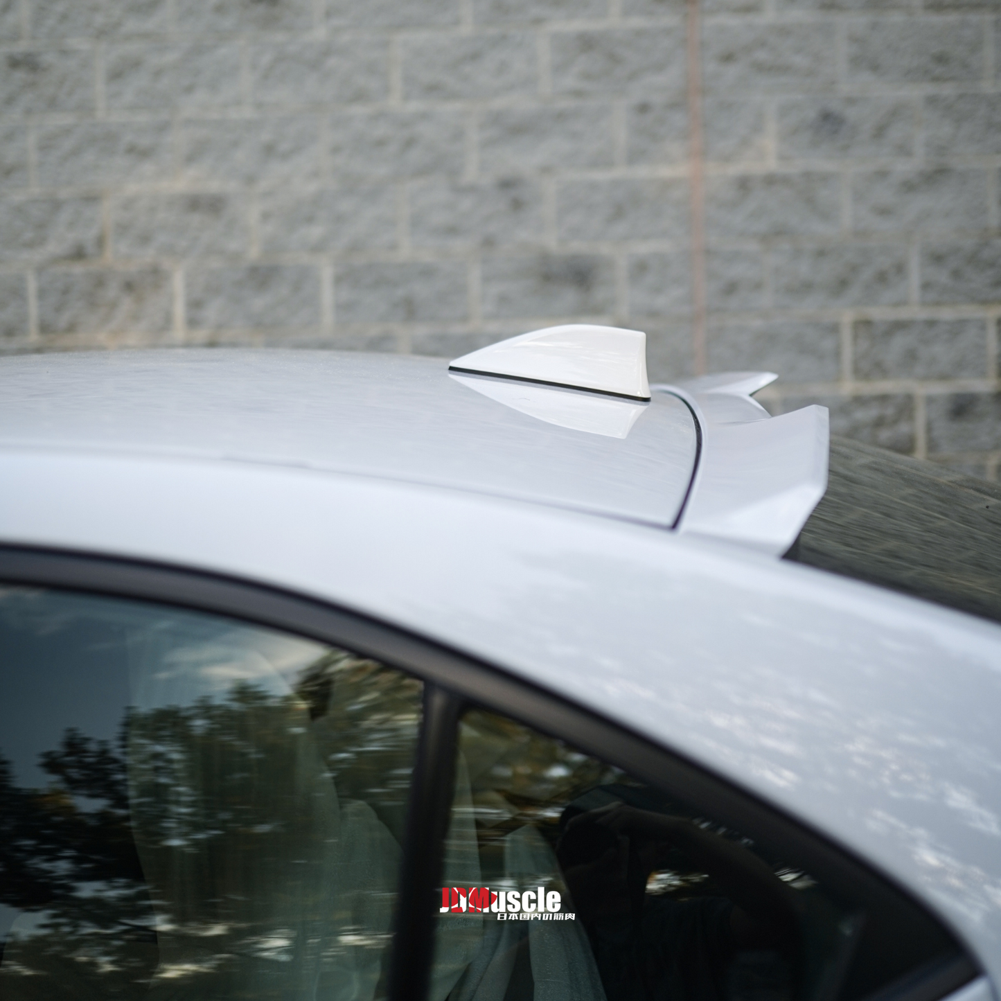 JDMuscle 22-24 WRX Roof Spoiler V1 - Paint Matched / Gloss Black / ABS - Return