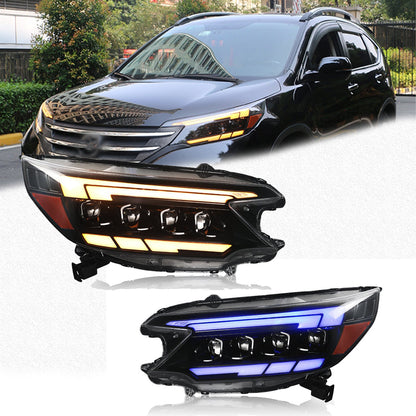 Archaic Full LED Headlights Assembly For Honda CR-V 2012-2014