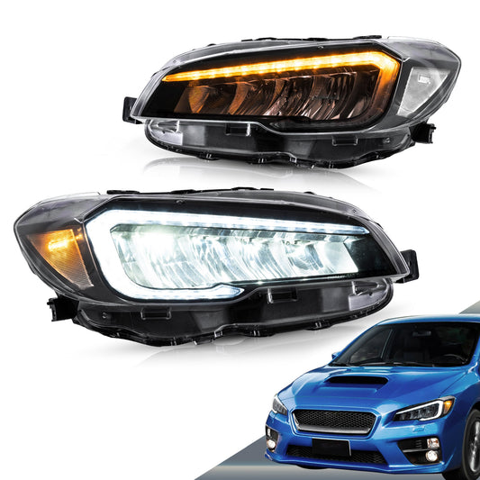 VLAND 15-21 WRX Dual Beam Projector and Full LED Headlights
