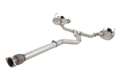 XForce [22-25 WRX] 304 Stainless Steel 3" Varex Valved Cat-Back System with Quad Tips | ESSWVB22VKCS