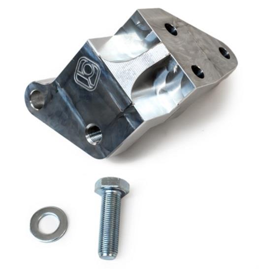 Innovative Mounts [88-91 Civic / CRX, 90-93 Integra] B-Series 2-Bolt Post Mount - Silver Aluminum, inmB59350