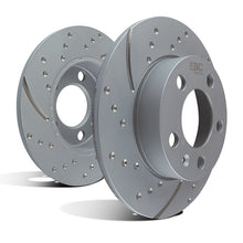 EBC [13-18 Forester] [12-17 Impreza] GD Sport Rear Slotted Rotors - Black