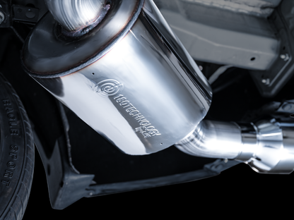 AWE Tuning [22-26 Civic Si/Integra] Touring Edition Catback Exhaust - Dual Chrome Silver Tips - Part AWE3015-32331