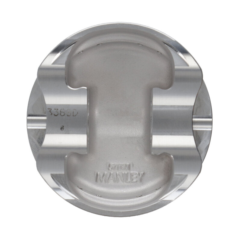 Manley 04-07 WRX STI EJ257 Platinum Series 8.5:1 Dish Pistons with Rings - 99.75mm +.25mm Bore