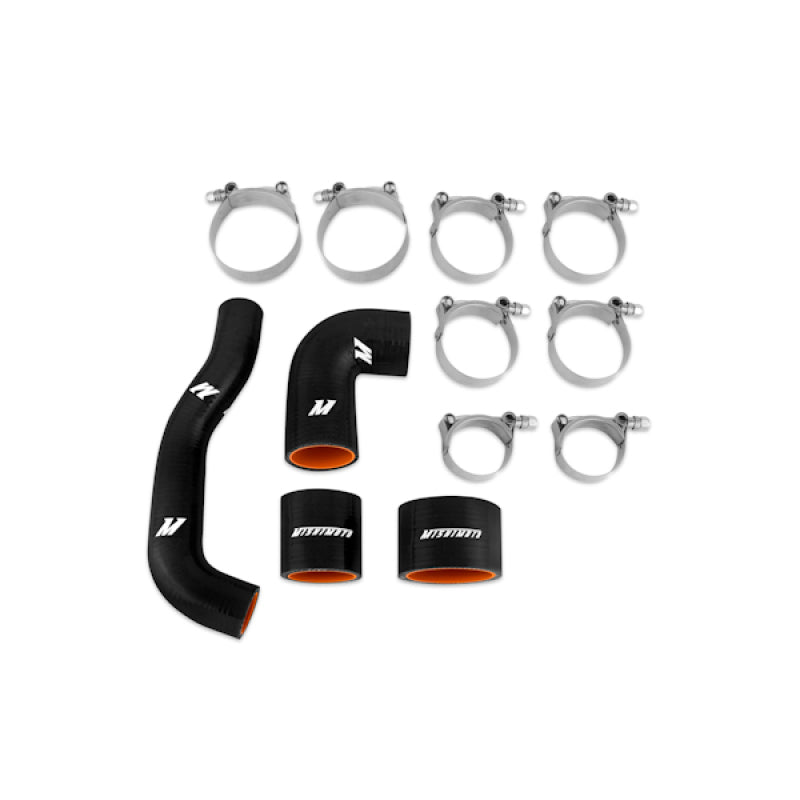 Mishimoto [04-07 WRX STI] JDM Silicone Intercooler Hoses - Black, misMMHOSE-SUBJ-INT4BK