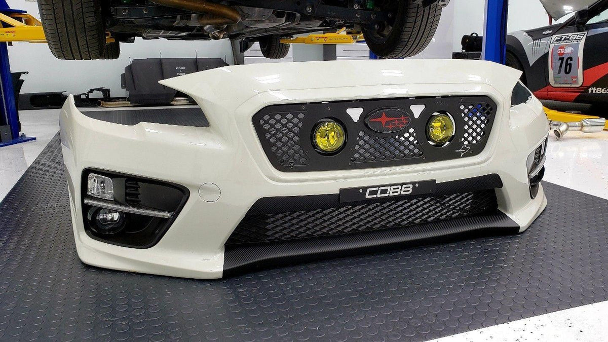 StickerFab [15-17 WRX/STI] 2018 Style Bumper Overlay Upper and Lower