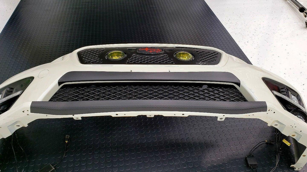StickerFab [15-17 WRX/STI] 2018 Style Bumper Overlay Upper and Lower