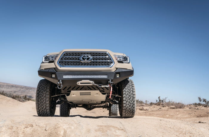 Body Armor 4x4 16-23 Tacoma Front Winch Bumper | TC-19338