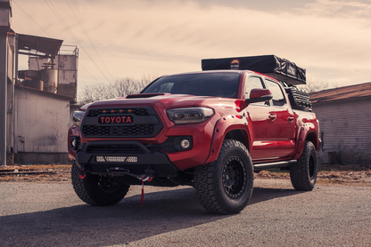 Body Armor 4x4 16-23 Tacoma HiLine Front Winch Bumper | TC-19339