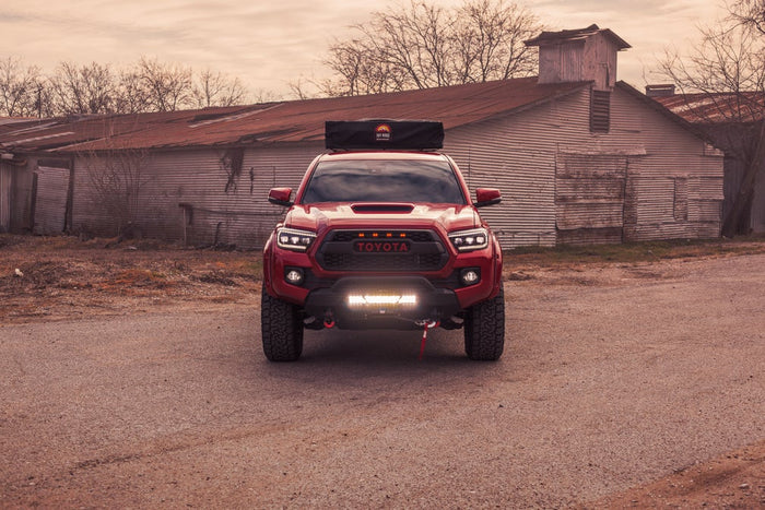 Body Armor 4x4 16-23 Tacoma HiLine Front Winch Bumper | TC-19339