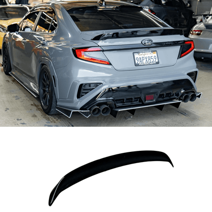 2022 - 2024 Subaru Wrx Duckbill V2 Spoiler - JDMuscleSpoilers/WingsVB-V2-M6Y-DUCKBILLCeramic White