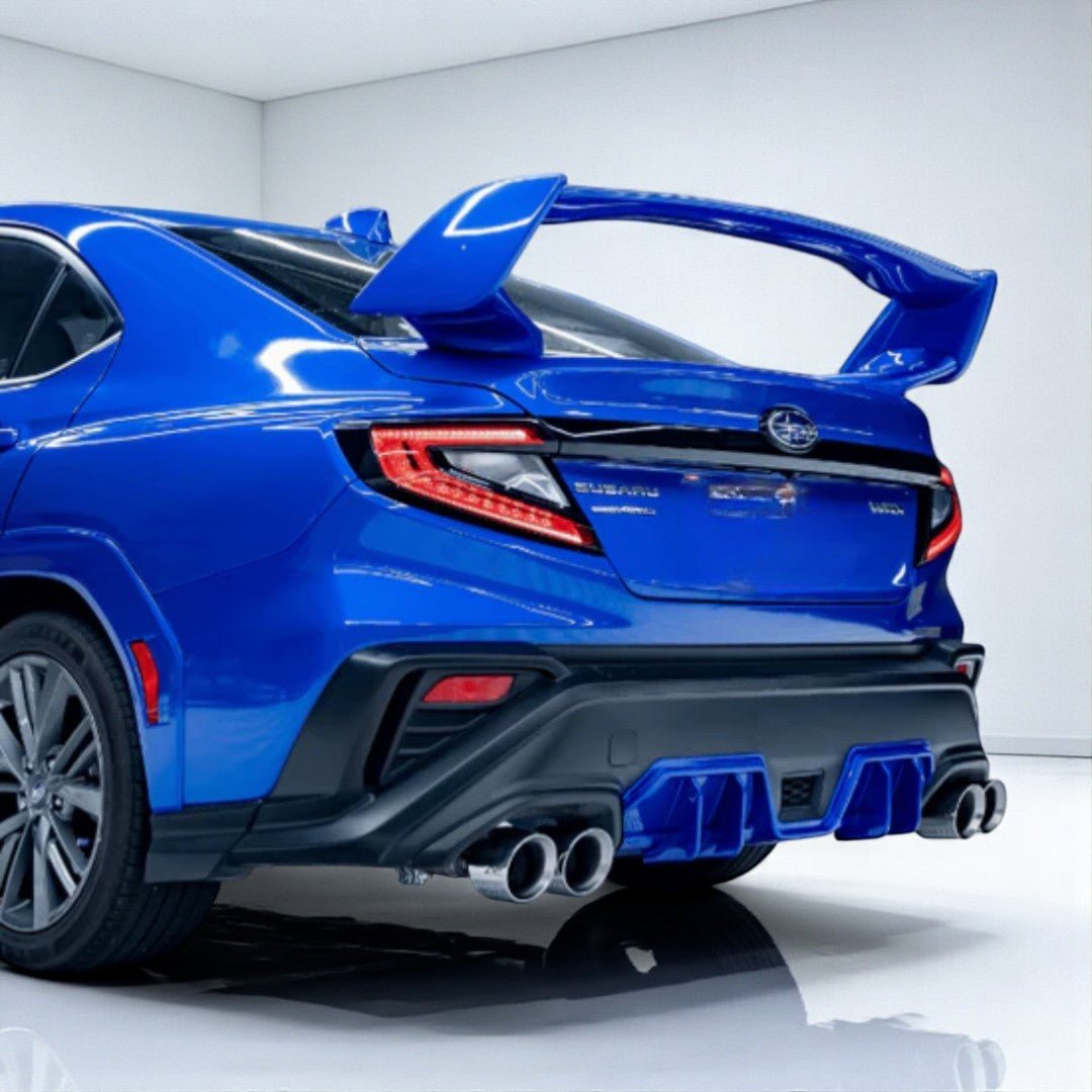2022 - 2025 Subaru WRX OE Sti Wing - JDMuscleSpoilerVB-OE-K7X-WINGWorld Rally Blue Pearl