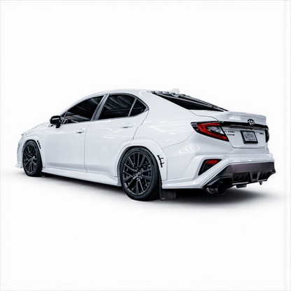 2022 - 2025 Subaru WRX Paint Matched Side Skirts OE Style - JDMuscleSide SkirtsVB-OE-M6Y-SSCeramic White