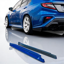2022 - 2025 Subaru WRX Paint Matched Side Skirts OE Style - JDMuscleSide SkirtsVB-OE-K7X-SSWorld Rally Blue Pearl