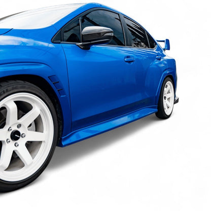 2022 - 2025 Subaru WRX Paint Matched Side Skirts OE Style - JDMuscleSide SkirtsVB-OE-M6Y-SSCeramic White