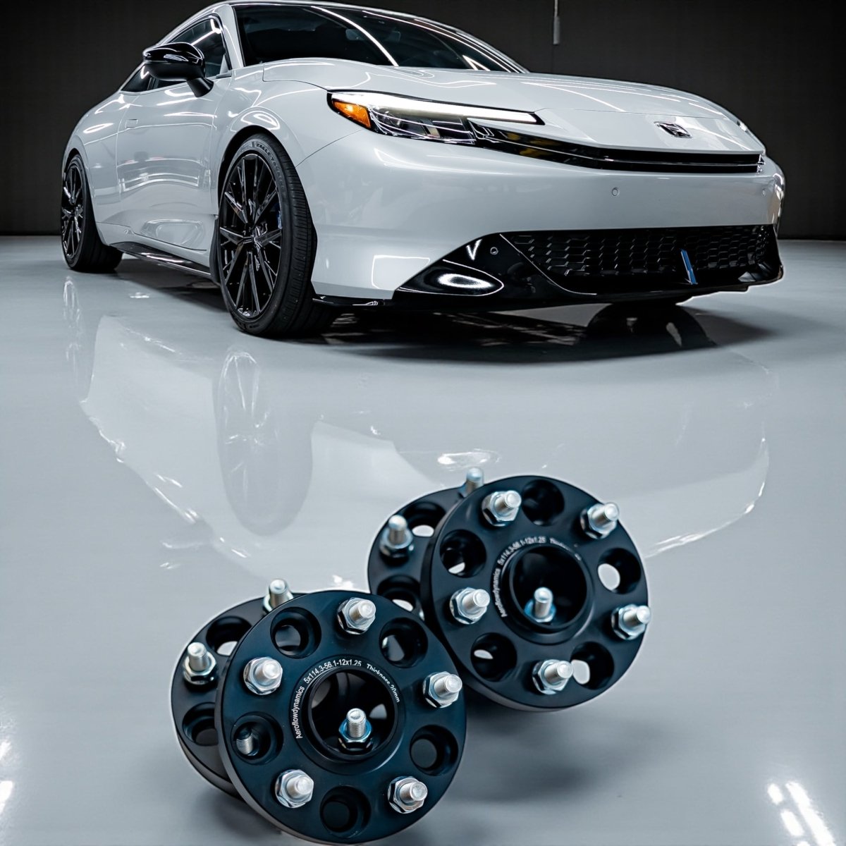 2026+ Honda Prelude AFD Hubcentric Wheel Spacers (5x120) - JDMuscleWheel SpacerBF1-SPACERS