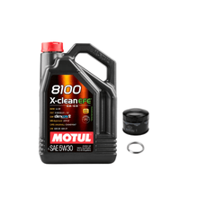 [22 - 26 WRX] 5W30 Oil Change Package | Motul 8100 X - Clean 5 Liter - JDMuscleOil Change PackageMOT-WRX22PKG-5w30