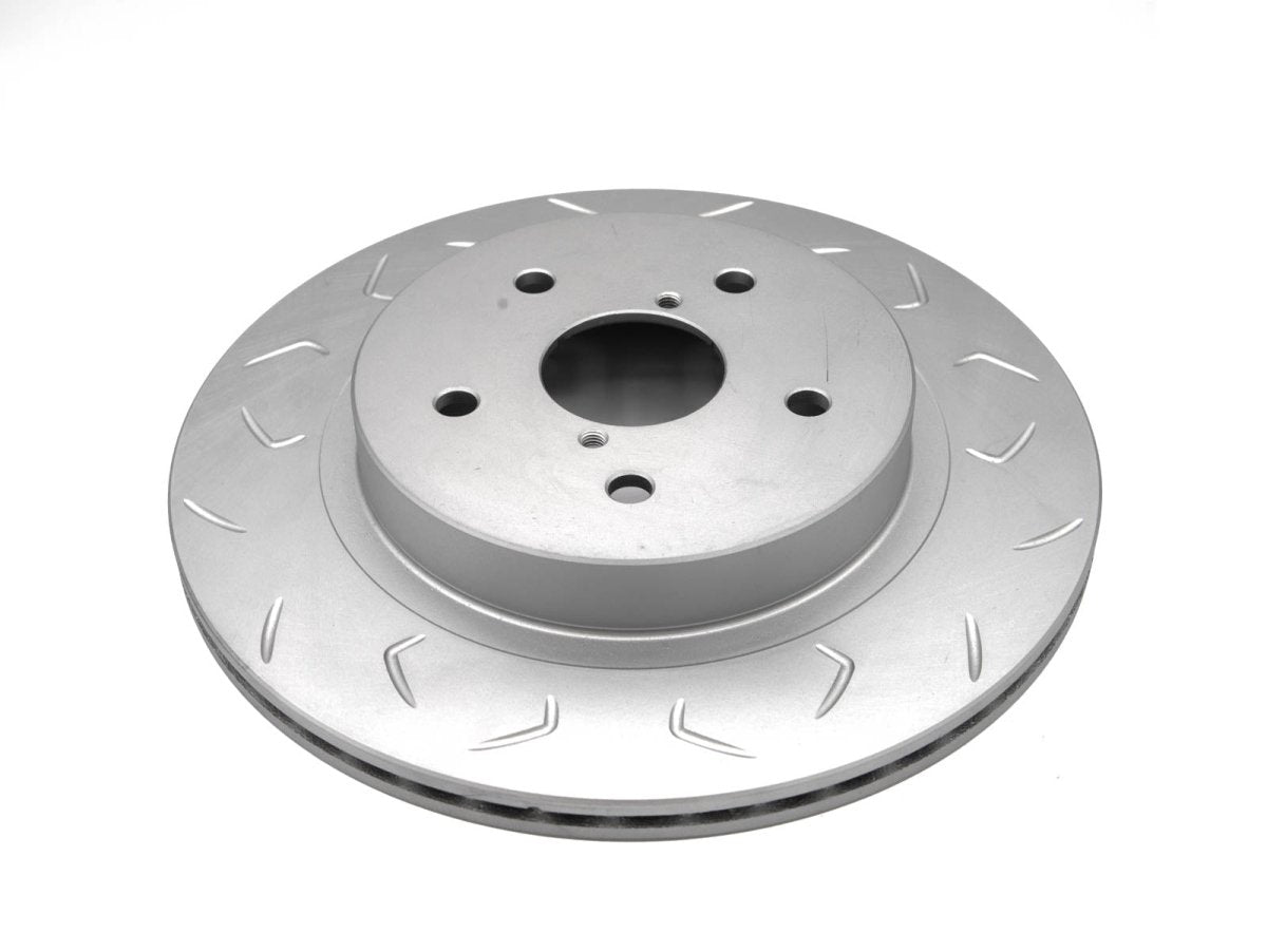 [22 - 26 WRX CVT] FactionFab Slotted Rear Rotor V2 - JDMuscleBrake RotorsFFA1.10299.1
